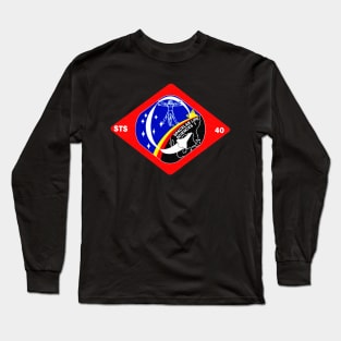 Black Panther Art - NASA Space Badge 29 Long Sleeve T-Shirt
